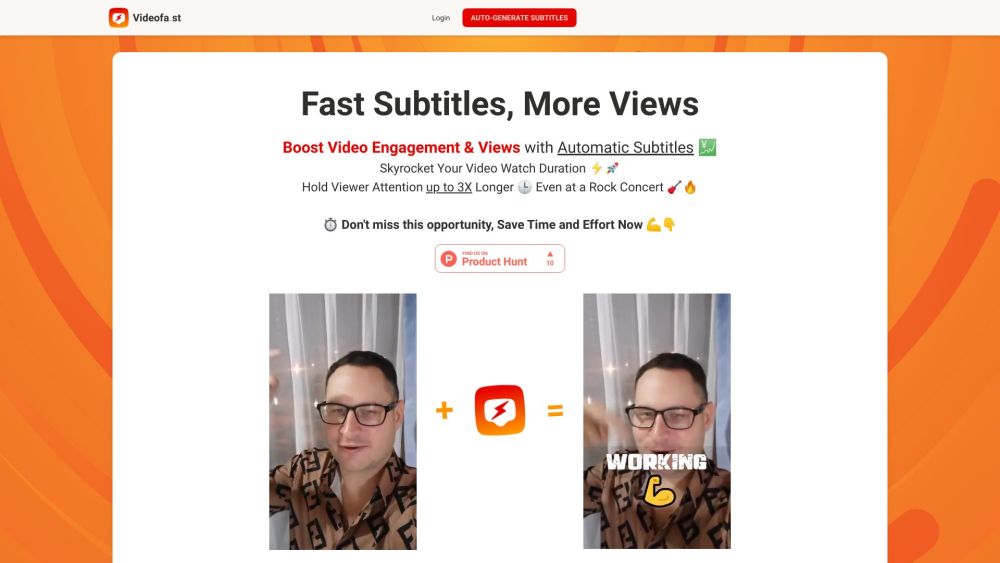 Videofa.st: AI Subtitle Boost for Short Videos