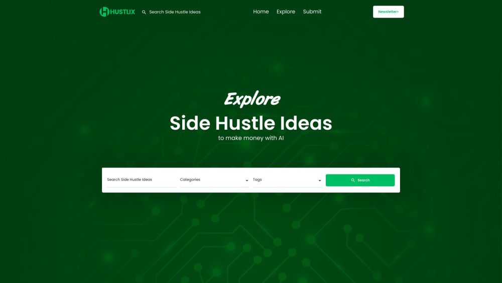 Hustlix: AI Tool for Side Hustlers