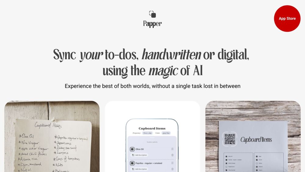 Papper: Organize & Boost Productivity with AI Tool