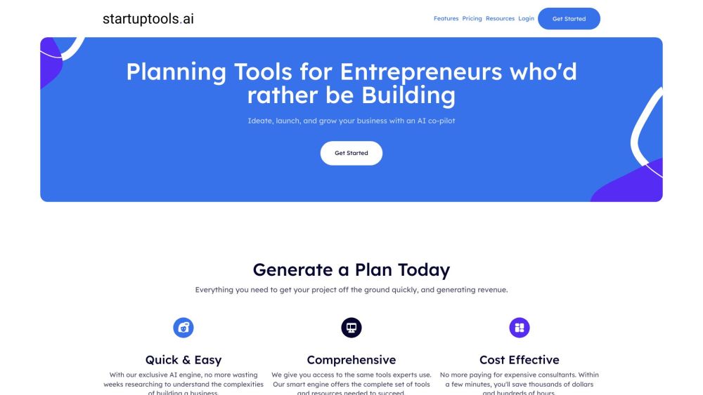 Startuptools.ai: AI Tools for Startups