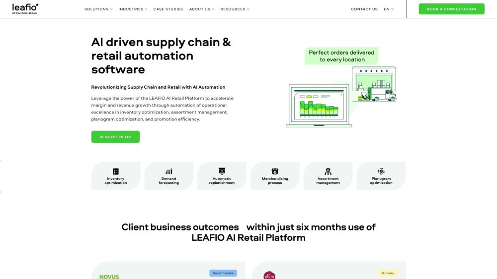 LEAFIO: AI Tool for Inventory Management & Assortment