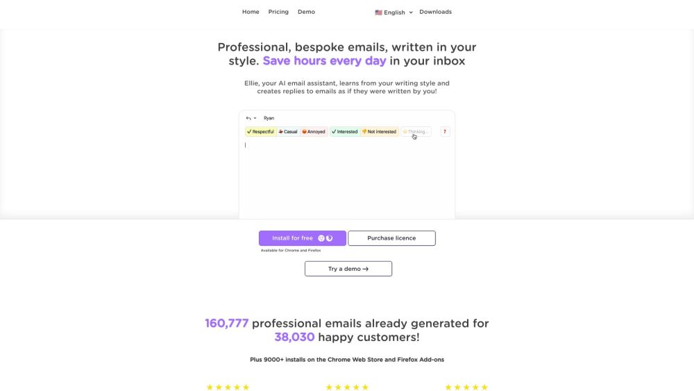 Ellie: AI Email Assistant & Efficient Communication