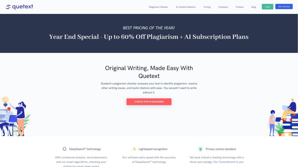 Quetext: DeepSearch™ Plagiarism Checker AI Tool