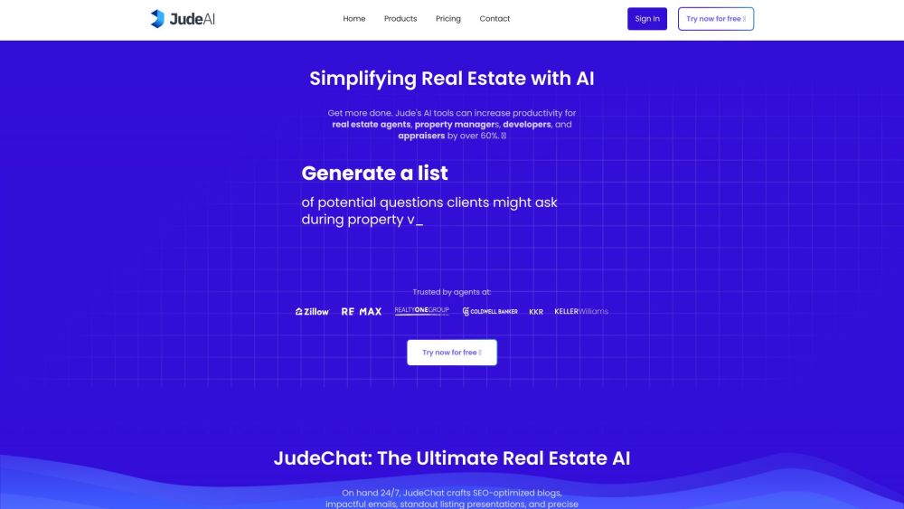 Jude AI: AI Tool for Real Estate Professionals
