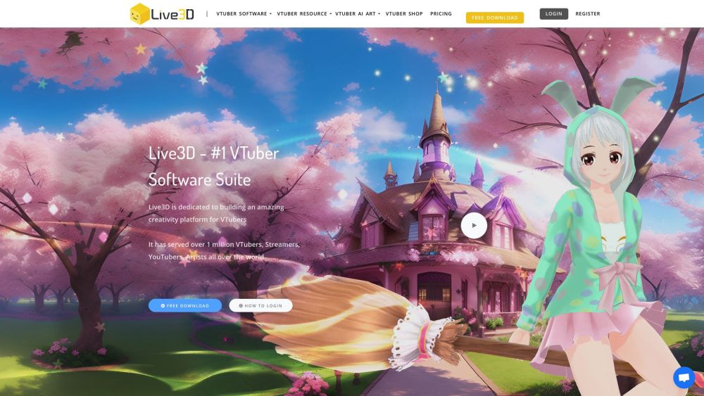 Live3D: The Best AI Tool for VTubers with Live3D