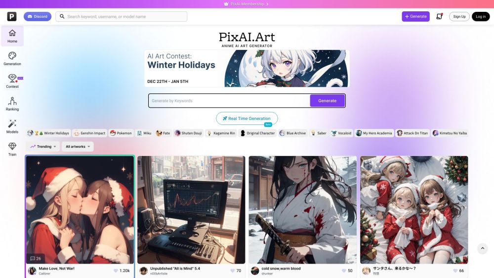 PixAI - AI Art Generator: Unlock Creativity with AI Tools