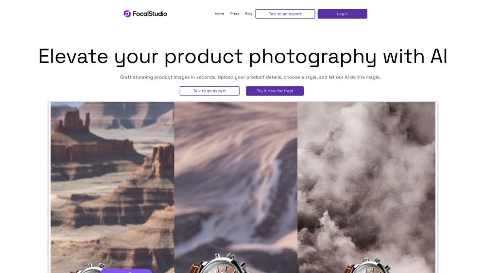 FocalStudio: AI-Powered Product Photography - Create Stunning Shots with Our AI Tool