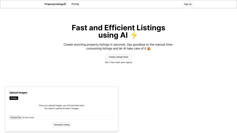 Property Listings AI: Fast & Efficient Real State Listings using AI