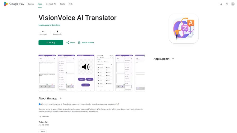 VisionVoice AI Translator: Seamless Language Translation