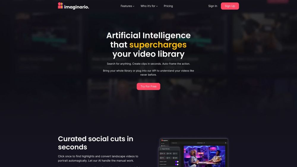 Imaginario.ai: Supercharge Video Library with AI