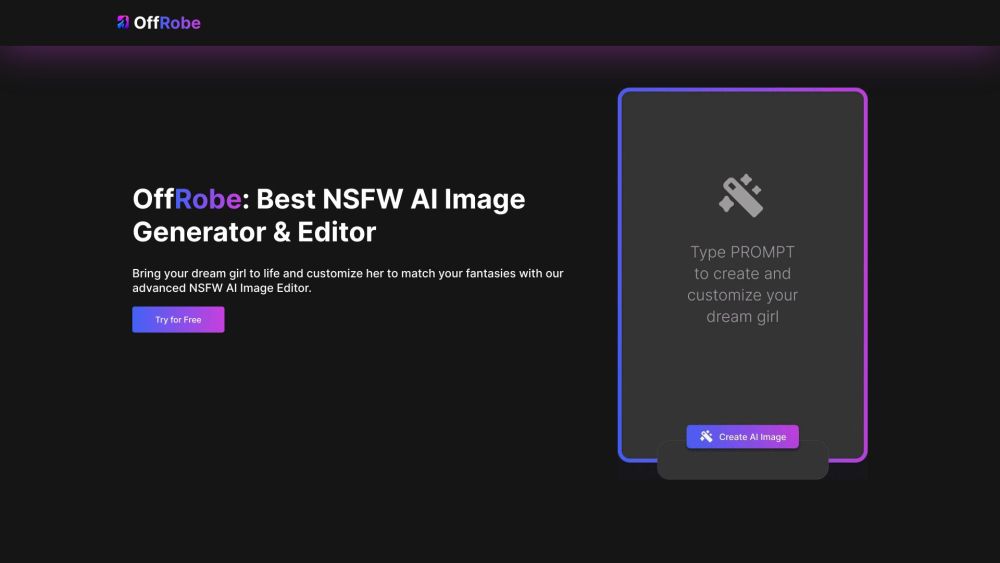 OffRobe: AI Tool for Uncensored AI Images