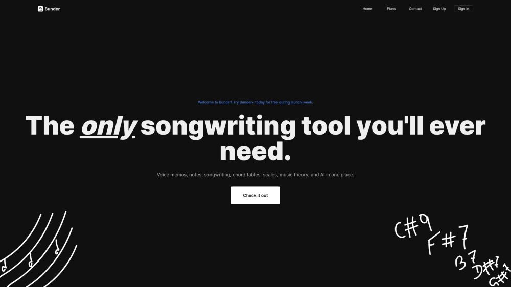 Bunder: Collaborative AI Tool for Songwriting