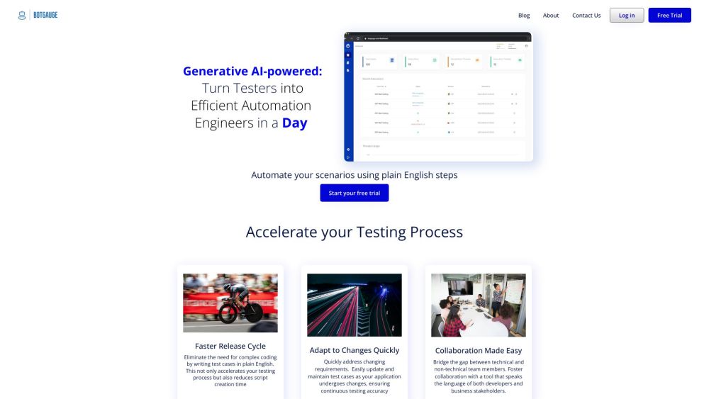 BotGauge: Gen AI Lowcode Platform for Automation