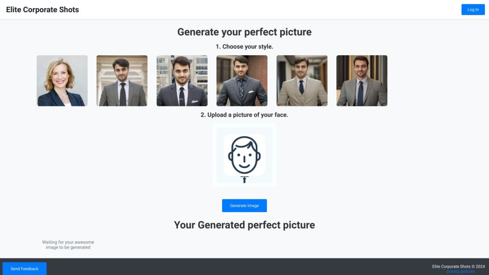 Elite Corporate Shots: AI Tool for Pro Portraits