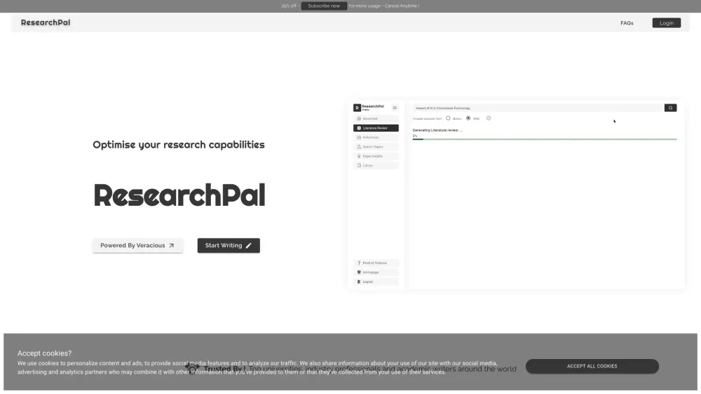 ResearchPal: AI Research Assistant & Time-Saving Tool