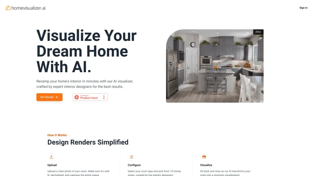 HomeVisualizer.AI: AI Tool for Instant Home Revamp