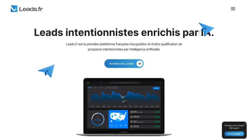 Leads.fr: AI Tool for French Prospects