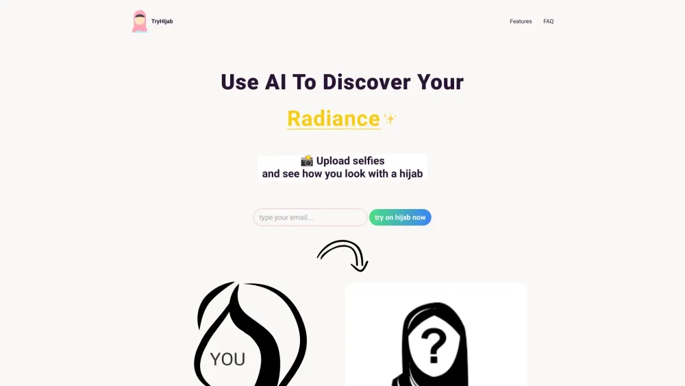 Your Radiance: AI Tool for Hijab Selfies