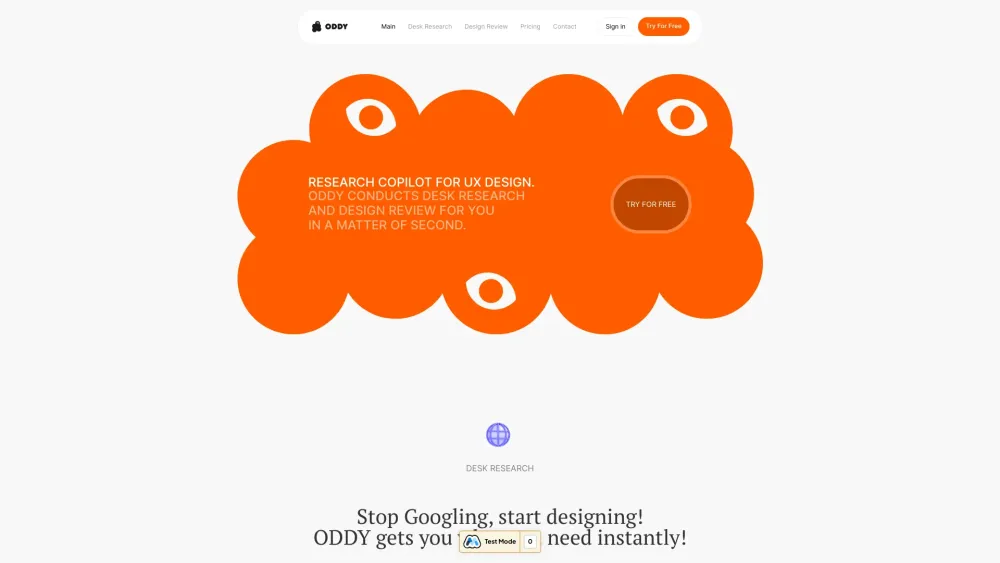 ODDY: AI Tool for UX Design & Usability Analysis