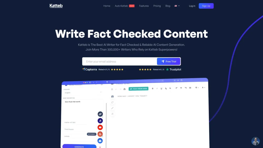 Katteb: Reliable AI Tool for Quality Content