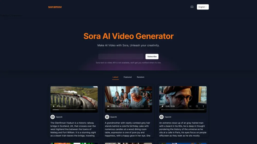 Sora: Free AI Tool for Engaging Video Creation