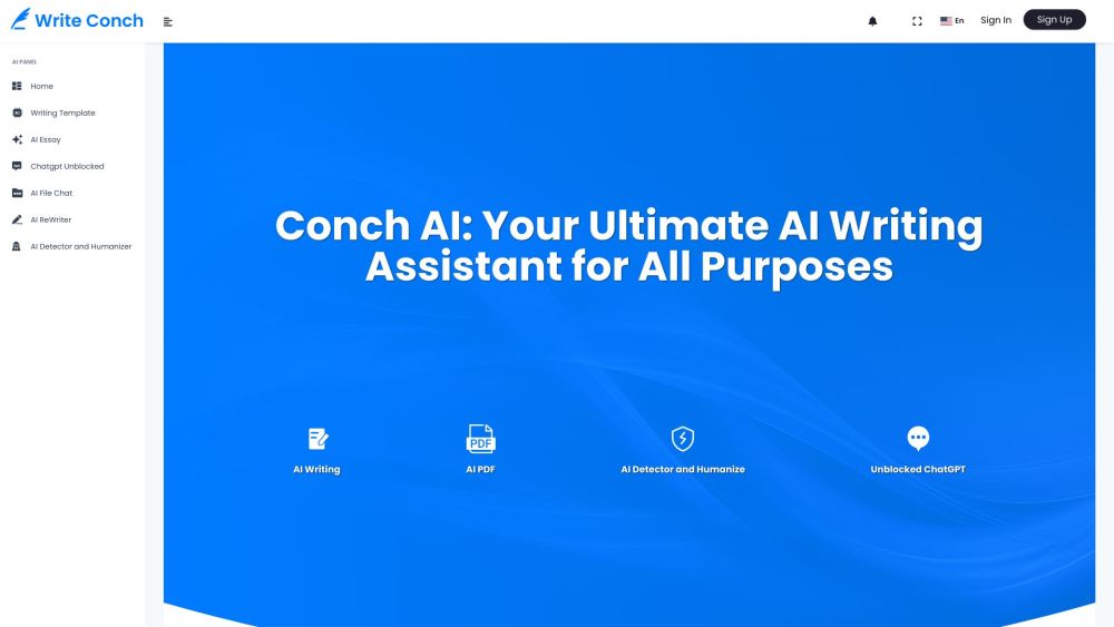 Write Conch AI: Ultimate ai tool for Seamless Product Name Experiences