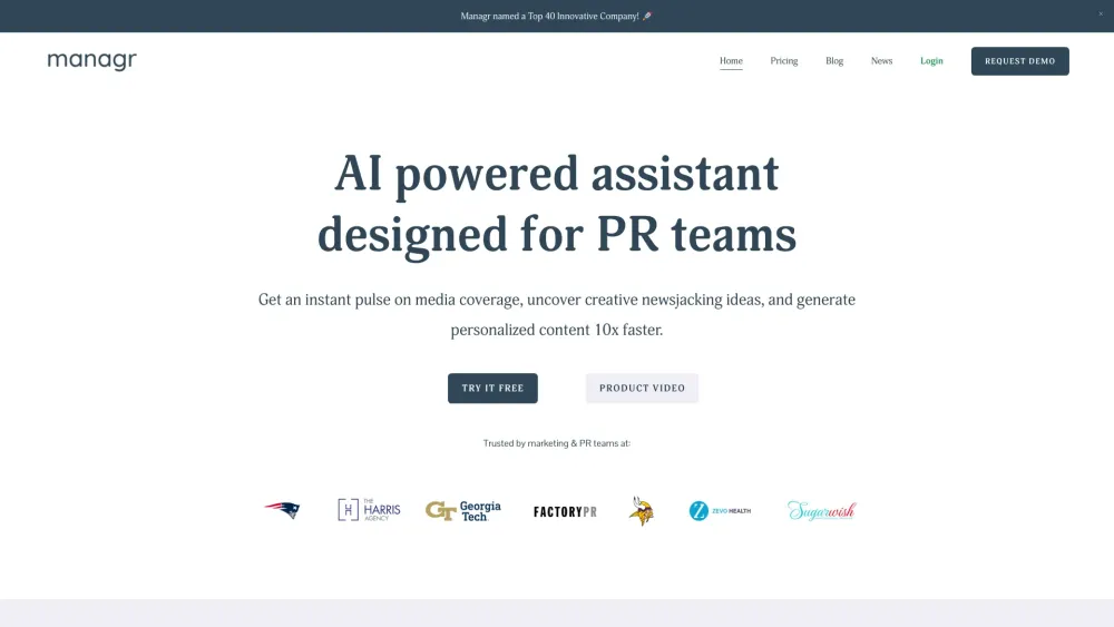 Managr: AI Writing Assistant for Marketing