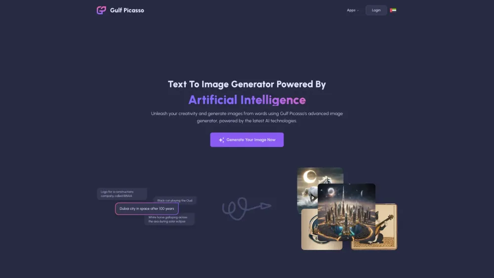 Gulf Picasso: AI Tool for Free Image Generation