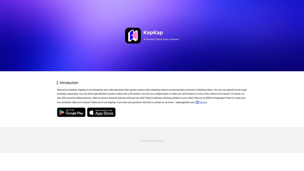 KapKap: AI Tool for High-Conversion Marketing