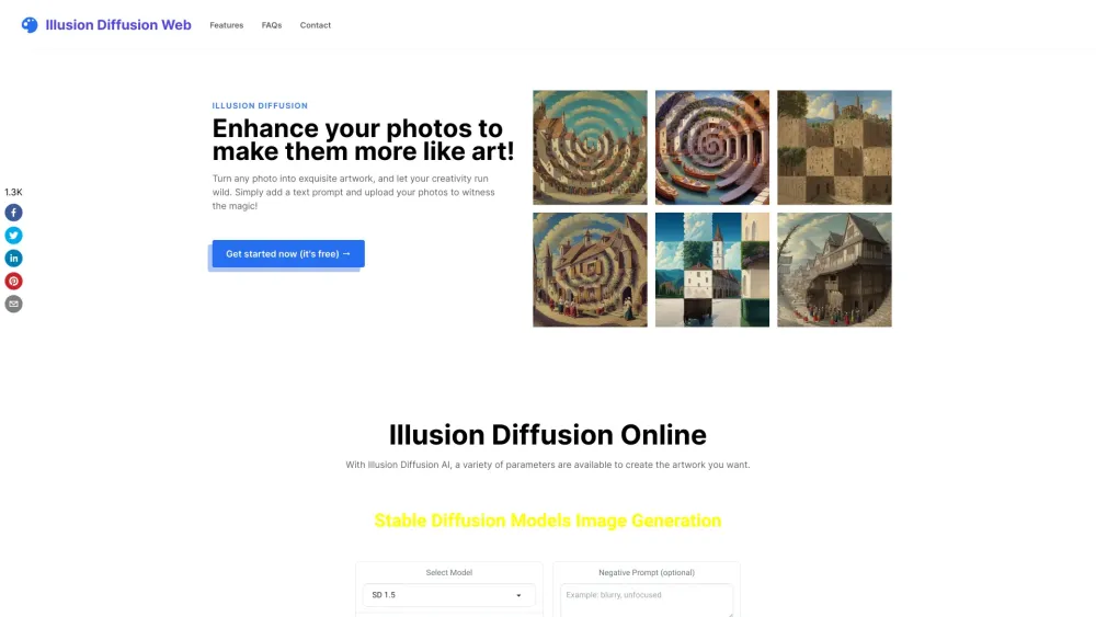 Illusion Diffusion: AI Tool for Stunning Art