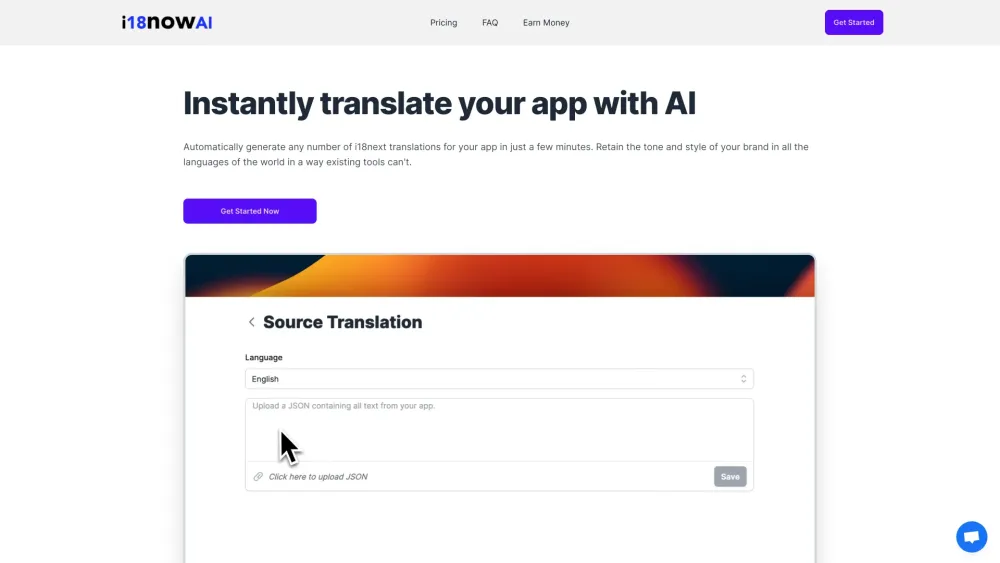 i18nowAI: Translate Web Apps with AI Tool