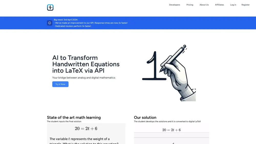 MathHandwriting: Handwritten Math to LaTeX