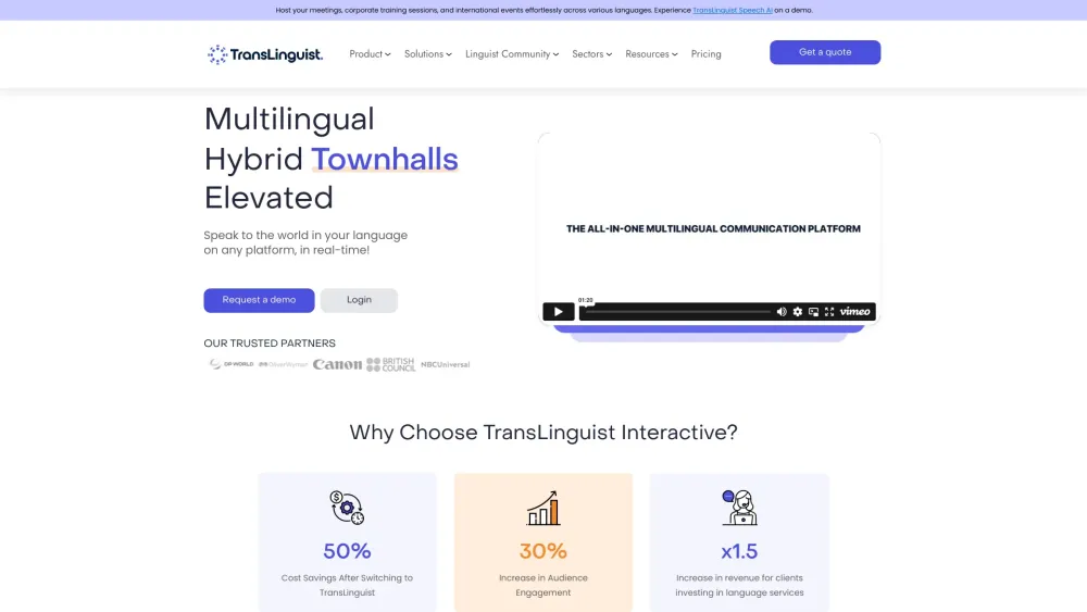 TransLinguist: Real-time Translation AI Tool