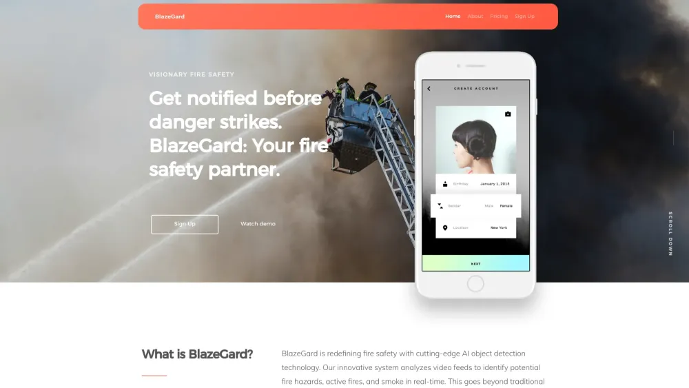 BlazeGard: Ultimate AI Tool for Fire Prevention