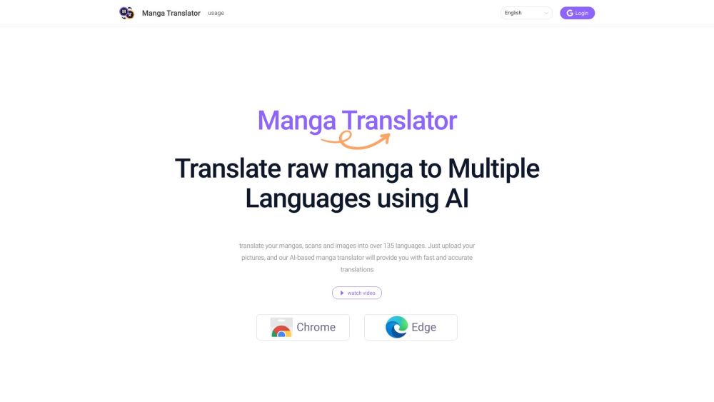 Manga Translator: Raw to Multi-Language AI Tool