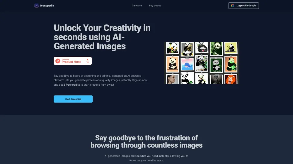 Iconopedia: AI Tool for High-Quality Images