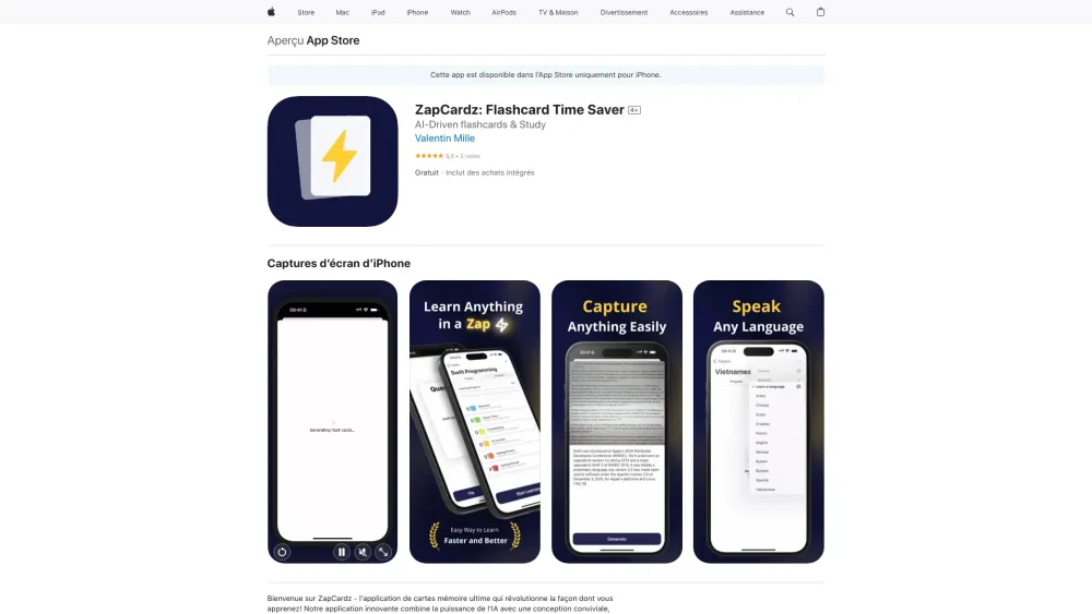 ZapCardz: AI Tool for Smarter Studying & Personalized Flashcards