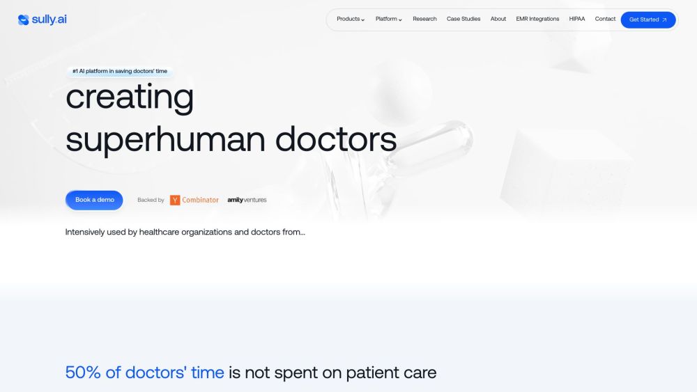 Sully.ai: AI Tool for Streamlined Medical Workflows