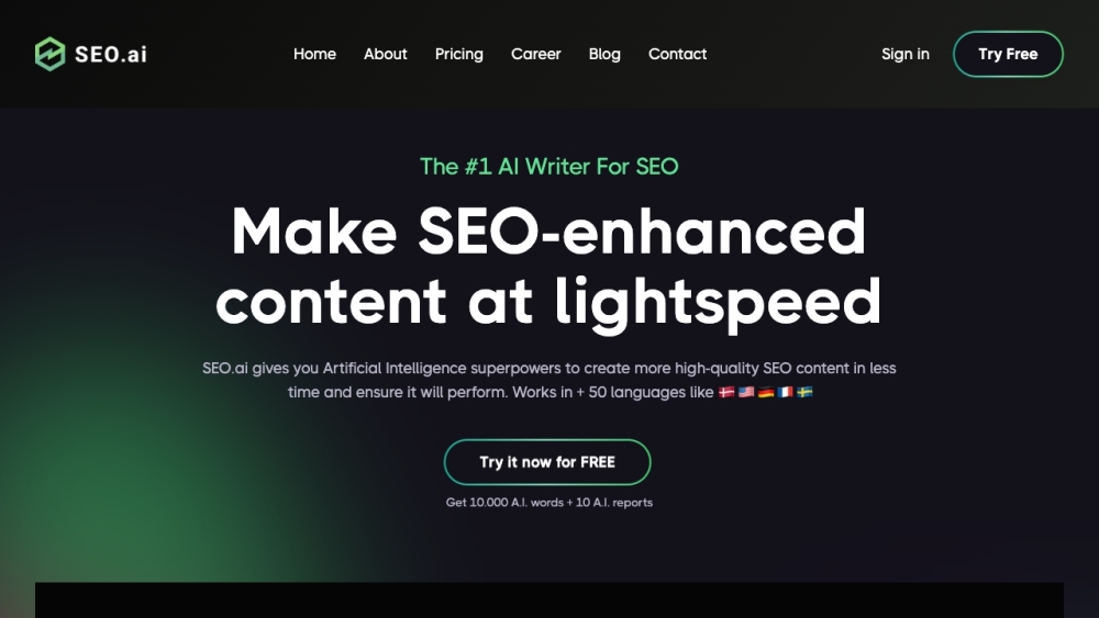 SEO.ai: The #1 AI Writer & SEO Tool