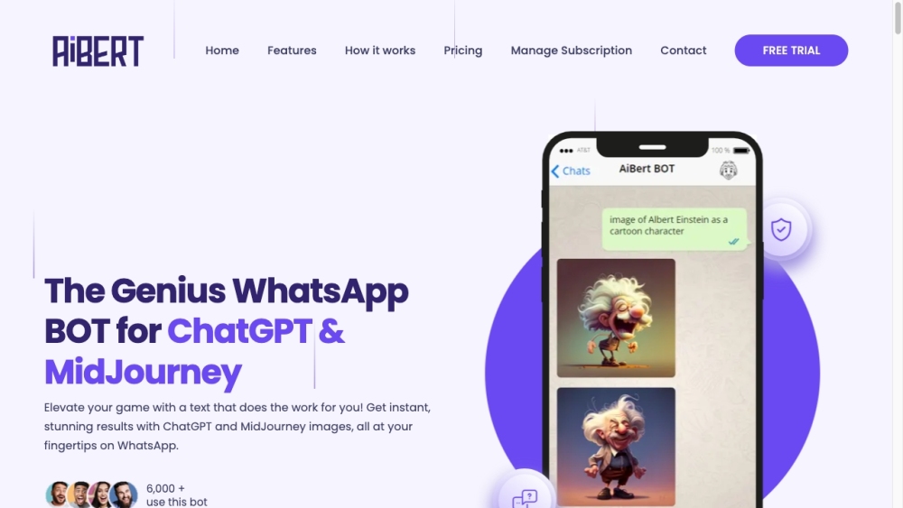 AiBERT: The Genius WhatsApp Bot - Elevate Messaging with Ai Tool