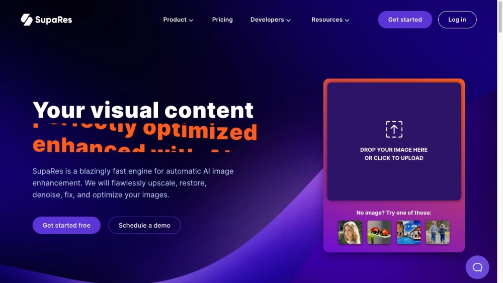 SupaRes: AI Tool for Image Enhancement by SupaRes