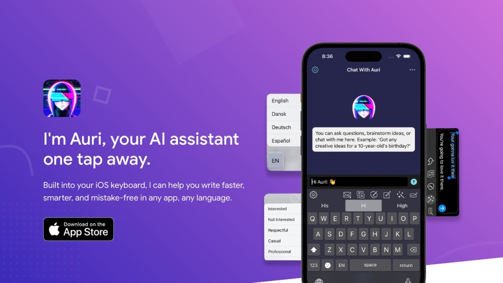 Auri.AI: Smart AI Tool for Faster Writing