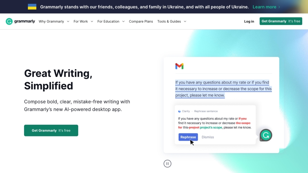 Grammarly: Enhance Writing Skills with AI Tool