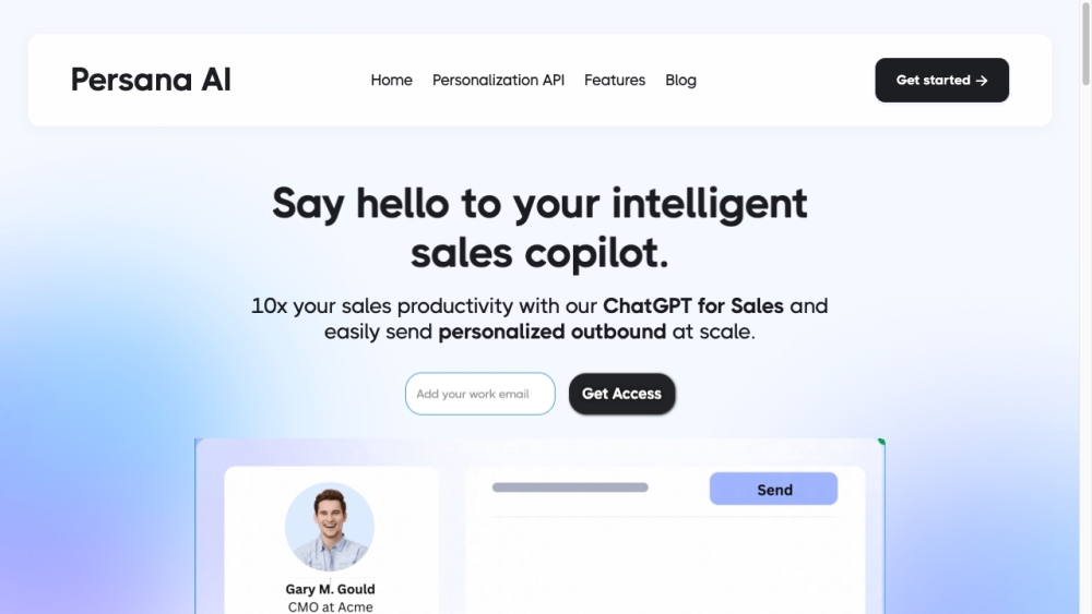 Persana AI: Powerful AI Tool for Business Growth