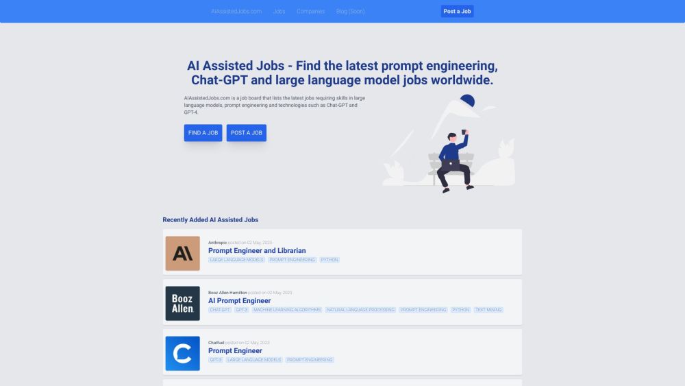 AIAssistedJobs.com: Connecting Job Seekers with AI Opportunities