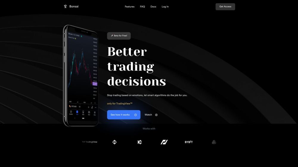 Bonsai: AI Tool for Informed Trading Decisions