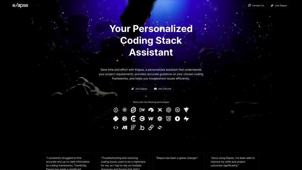 Elapse: Automate Support, Grow Seamlessly (40 letters)