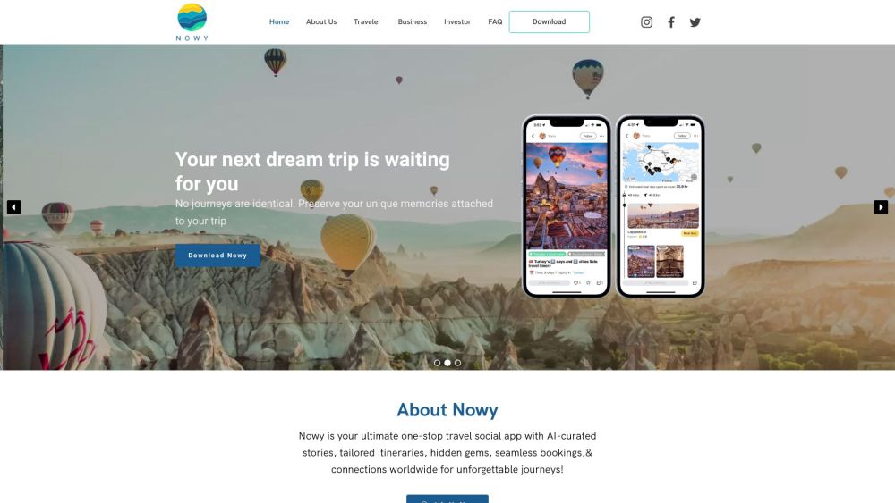 Nowy: AI Tool for Personalized Travel Planning