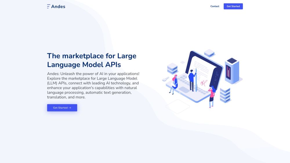 Andes - Machine Learning API Marketplace: AI Tool for Developers