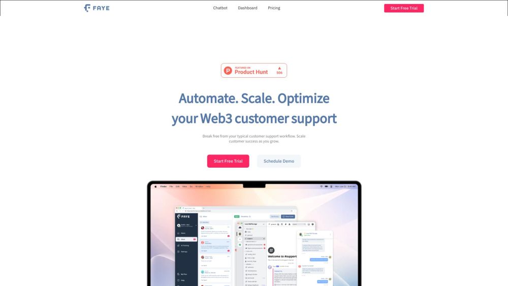 Faye - Web3 Customer Success Helpdesk: AI Tool